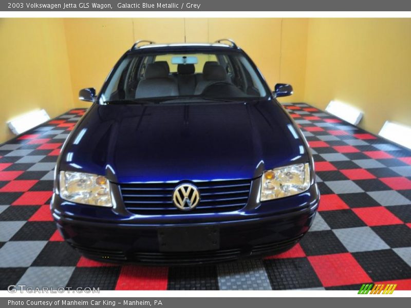 Galactic Blue Metallic / Grey 2003 Volkswagen Jetta GLS Wagon