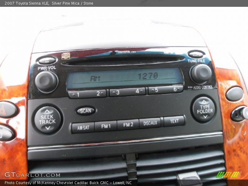 Silver Pine Mica / Stone 2007 Toyota Sienna XLE
