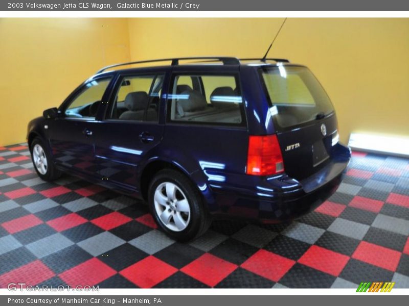 Galactic Blue Metallic / Grey 2003 Volkswagen Jetta GLS Wagon