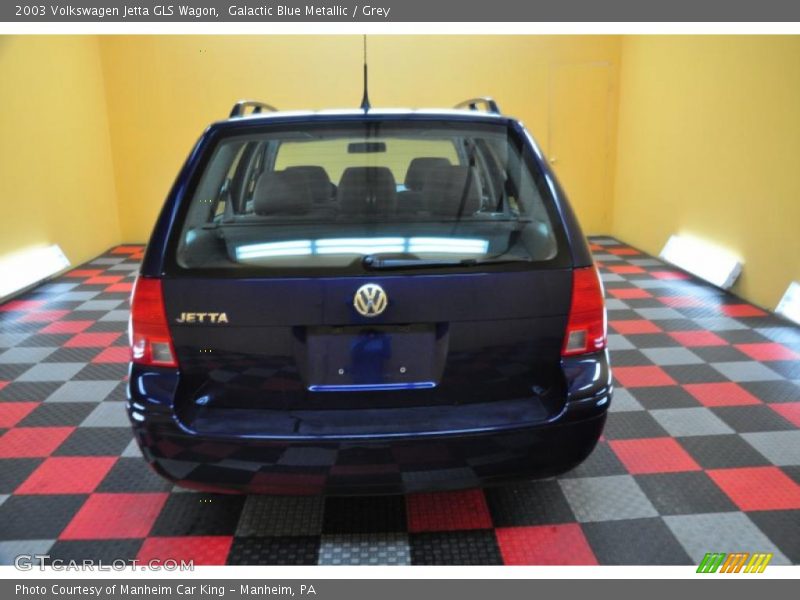 Galactic Blue Metallic / Grey 2003 Volkswagen Jetta GLS Wagon