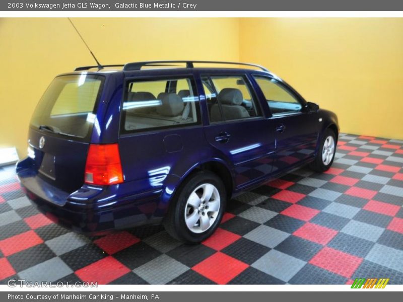 Galactic Blue Metallic / Grey 2003 Volkswagen Jetta GLS Wagon