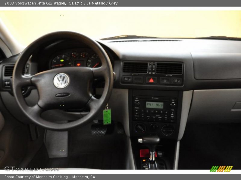 Galactic Blue Metallic / Grey 2003 Volkswagen Jetta GLS Wagon