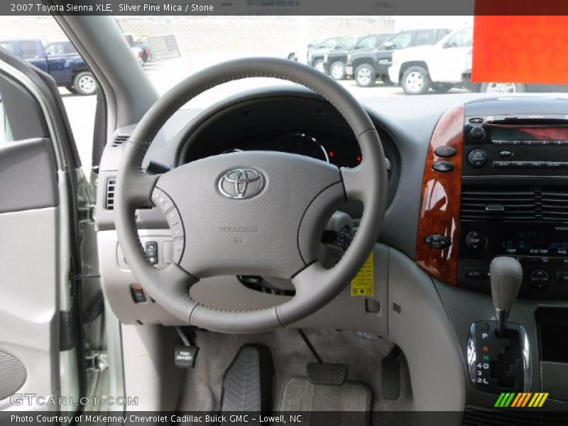 Silver Pine Mica / Stone 2007 Toyota Sienna XLE
