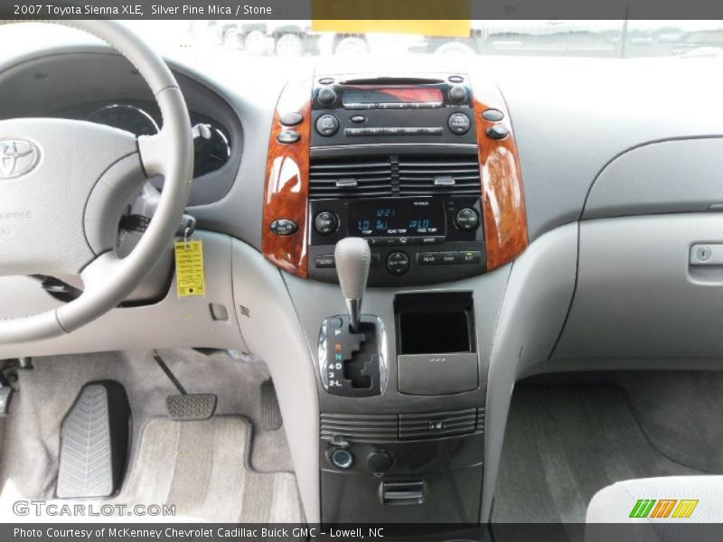 Silver Pine Mica / Stone 2007 Toyota Sienna XLE