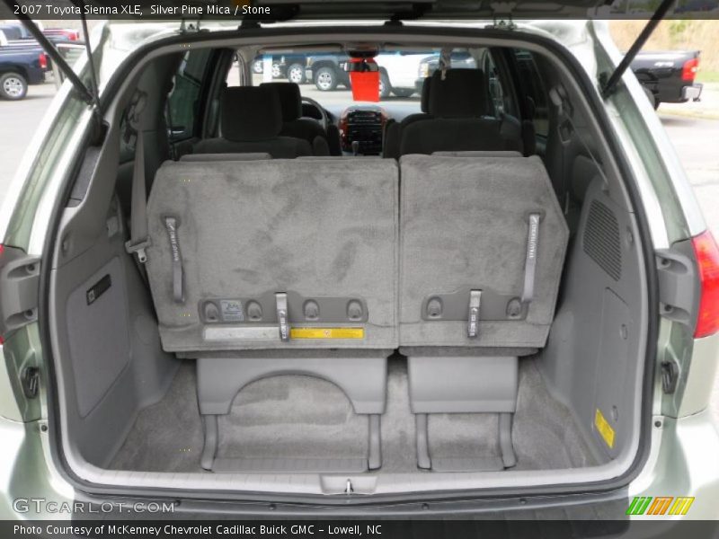 Silver Pine Mica / Stone 2007 Toyota Sienna XLE