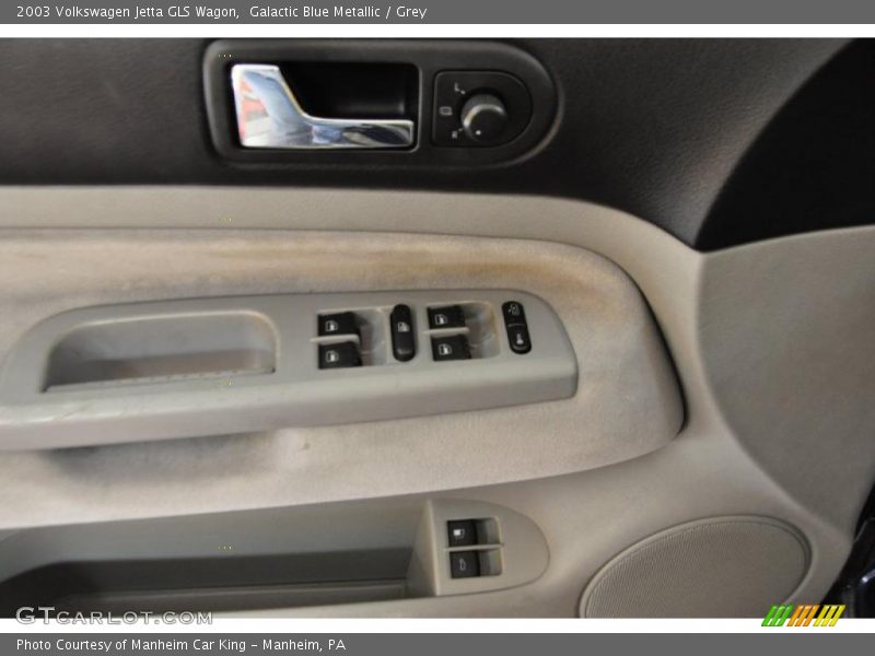Galactic Blue Metallic / Grey 2003 Volkswagen Jetta GLS Wagon
