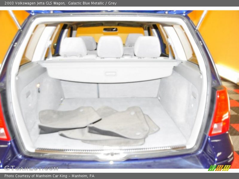 Galactic Blue Metallic / Grey 2003 Volkswagen Jetta GLS Wagon