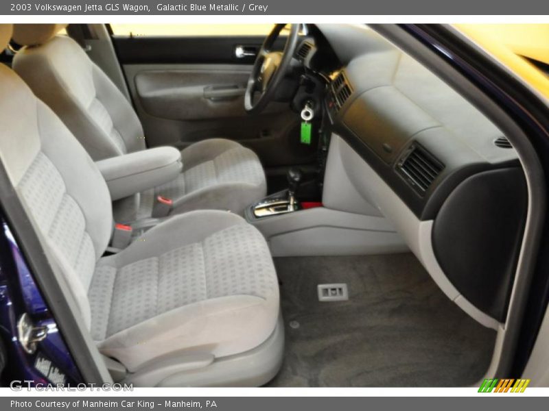 Galactic Blue Metallic / Grey 2003 Volkswagen Jetta GLS Wagon