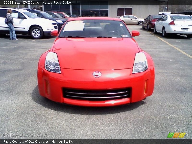 Nogaro Red / Carbon 2008 Nissan 350Z Coupe