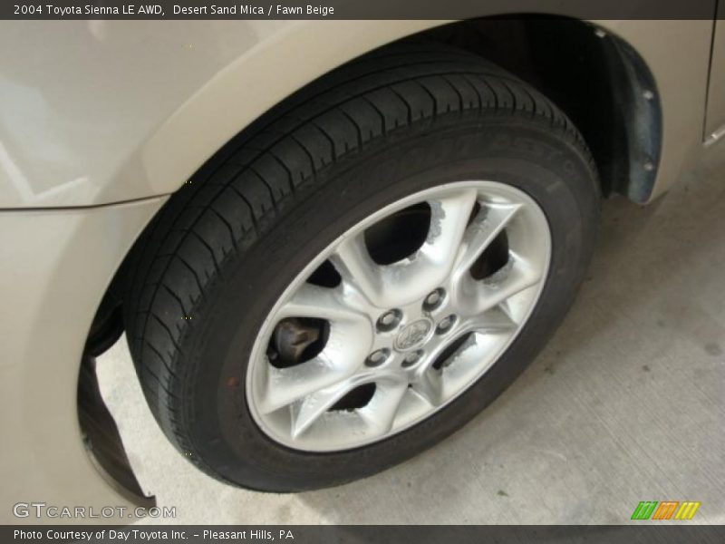 Desert Sand Mica / Fawn Beige 2004 Toyota Sienna LE AWD