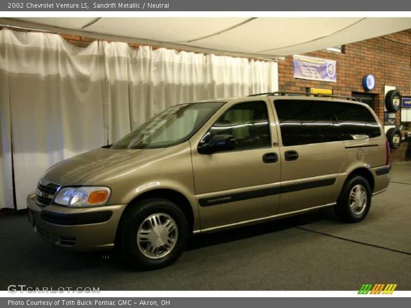 Sandrift Metallic / Neutral 2002 Chevrolet Venture LS