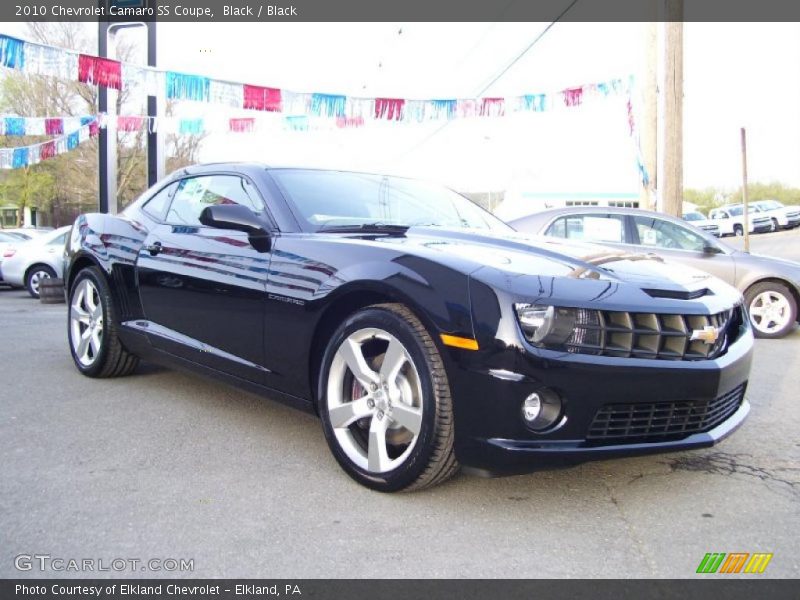 Black / Black 2010 Chevrolet Camaro SS Coupe
