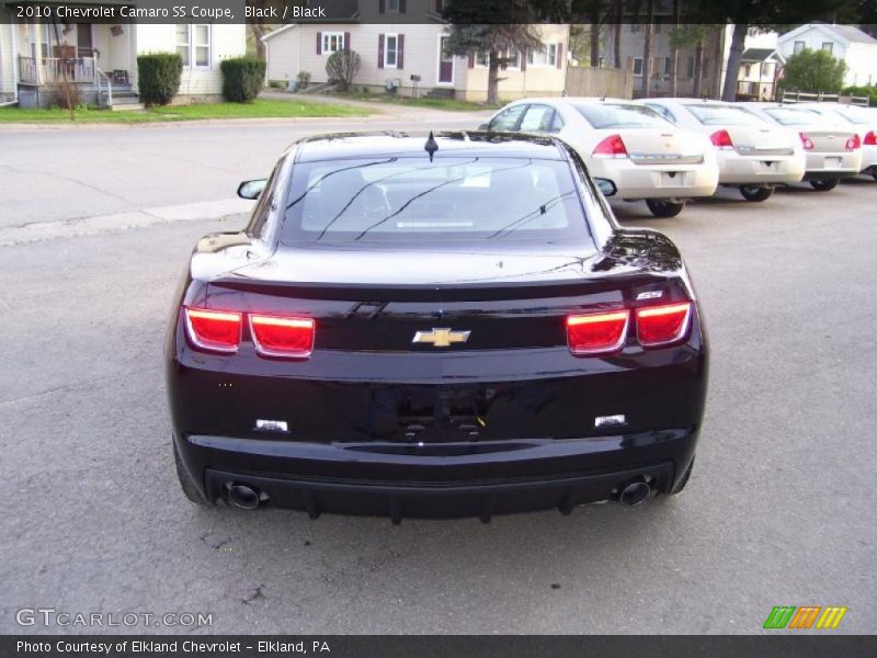 Black / Black 2010 Chevrolet Camaro SS Coupe