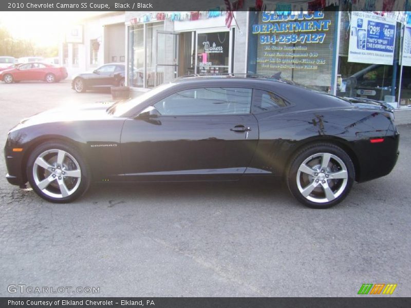 Black / Black 2010 Chevrolet Camaro SS Coupe