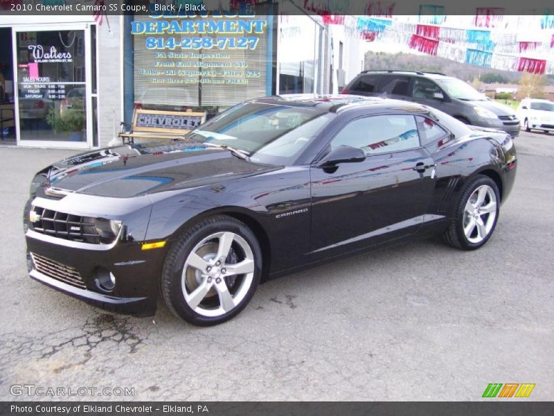 Black / Black 2010 Chevrolet Camaro SS Coupe