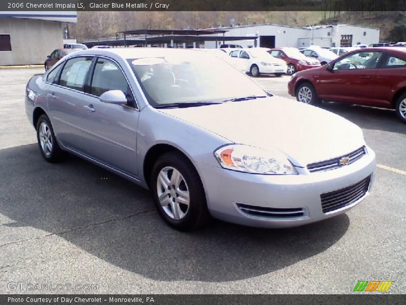 Glacier Blue Metallic / Gray 2006 Chevrolet Impala LS