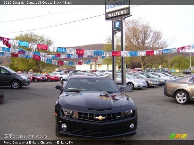 Black / Black 2010 Chevrolet Camaro SS Coupe