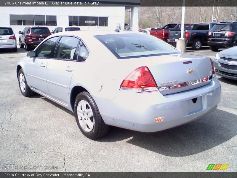 Glacier Blue Metallic / Gray 2006 Chevrolet Impala LS