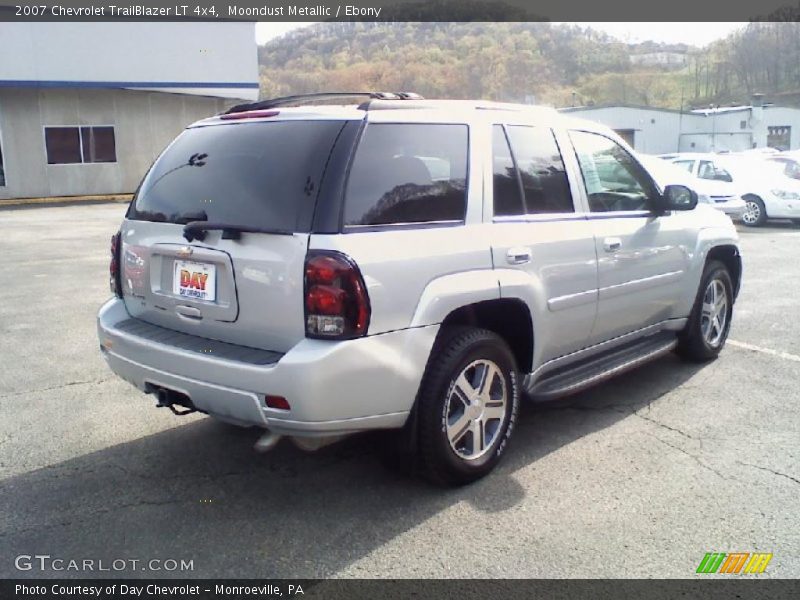 Moondust Metallic / Ebony 2007 Chevrolet TrailBlazer LT 4x4