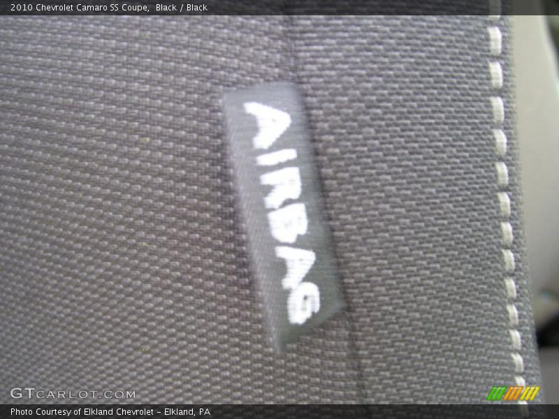 Black / Black 2010 Chevrolet Camaro SS Coupe