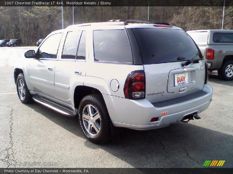 Moondust Metallic / Ebony 2007 Chevrolet TrailBlazer LT 4x4