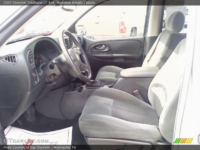 Moondust Metallic / Ebony 2007 Chevrolet TrailBlazer LT 4x4