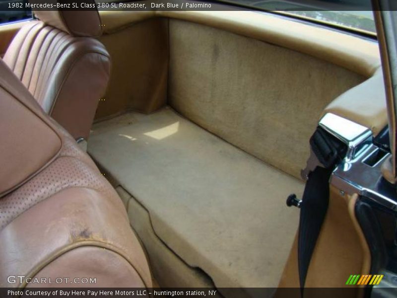 Dark Blue / Palomino 1982 Mercedes-Benz SL Class 380 SL Roadster