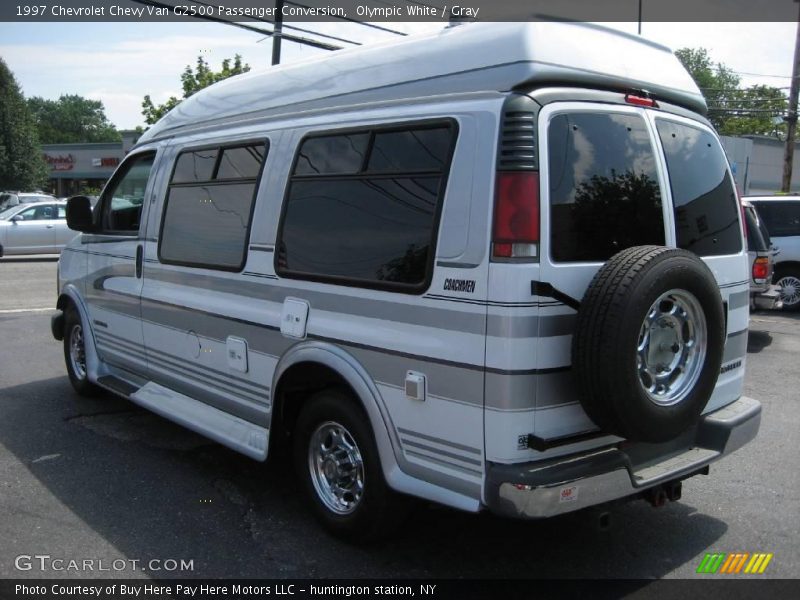 Olympic White / Gray 1997 Chevrolet Chevy Van G2500 Passenger Conversion