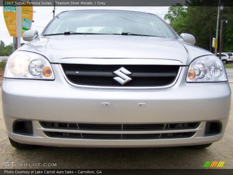 Titanium Silver Metallic / Grey 2007 Suzuki Forenza Sedan