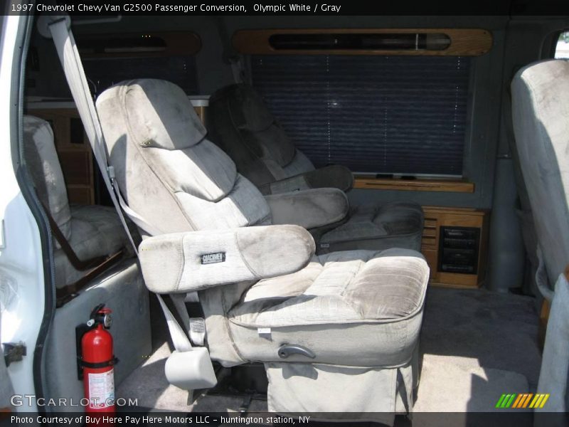 Olympic White / Gray 1997 Chevrolet Chevy Van G2500 Passenger Conversion