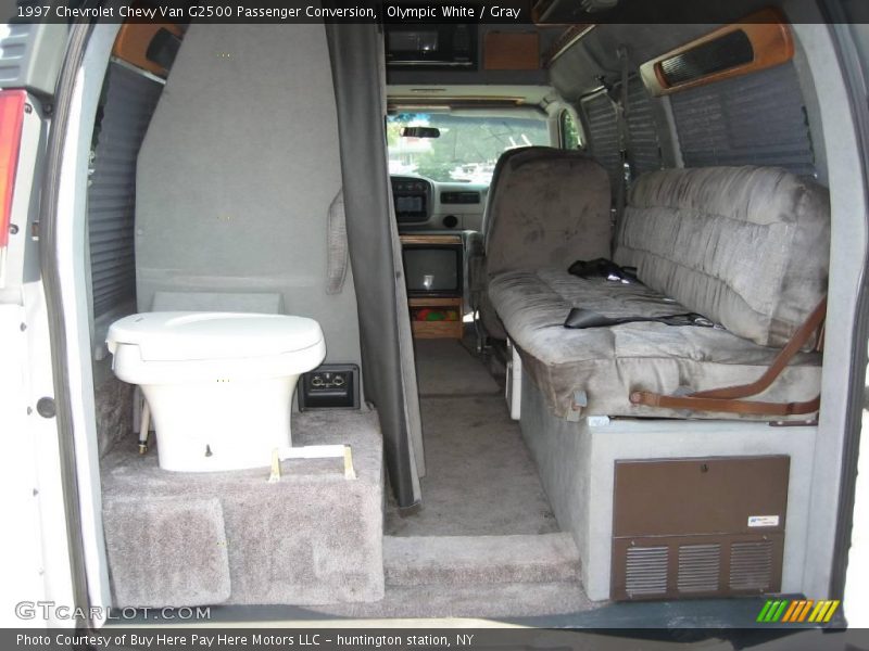 Olympic White / Gray 1997 Chevrolet Chevy Van G2500 Passenger Conversion