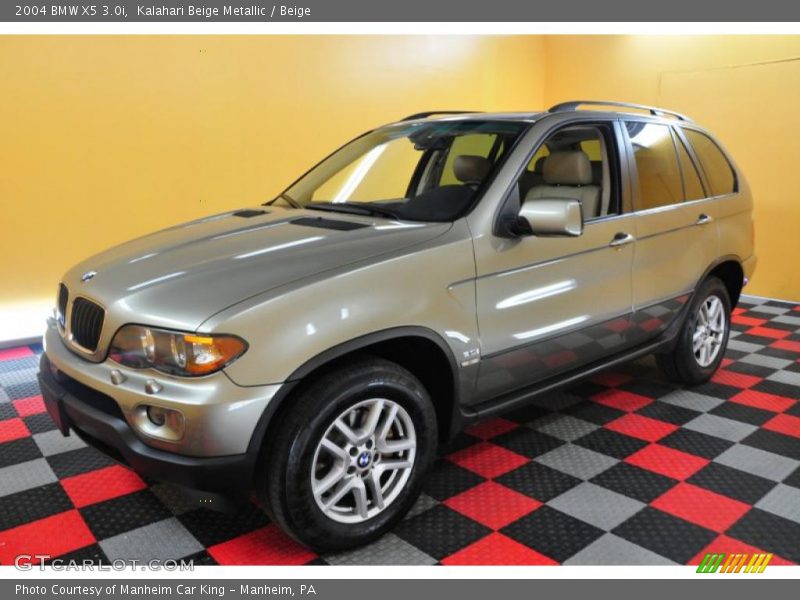 Kalahari Beige Metallic / Beige 2004 BMW X5 3.0i