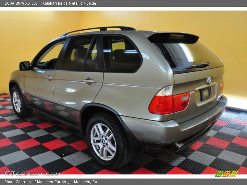 Kalahari Beige Metallic / Beige 2004 BMW X5 3.0i
