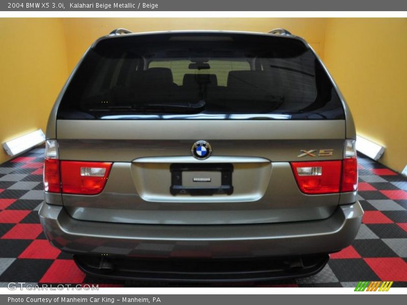 Kalahari Beige Metallic / Beige 2004 BMW X5 3.0i