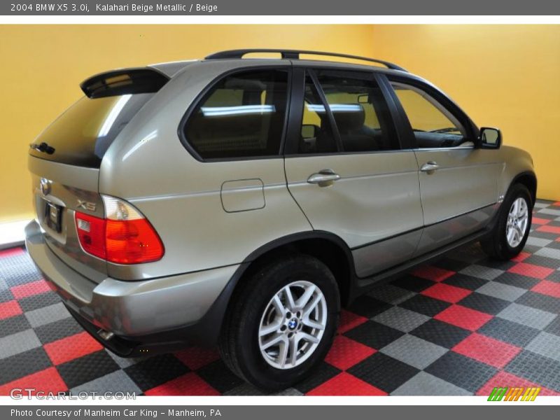 Kalahari Beige Metallic / Beige 2004 BMW X5 3.0i