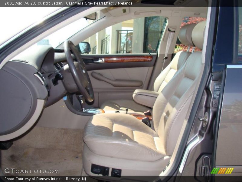 Cashmere Gray Pearl Effect / Melange 2001 Audi A6 2.8 quattro Sedan