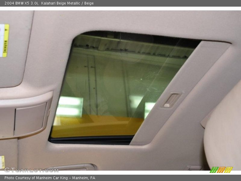 Kalahari Beige Metallic / Beige 2004 BMW X5 3.0i