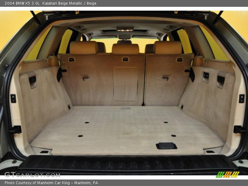 Kalahari Beige Metallic / Beige 2004 BMW X5 3.0i