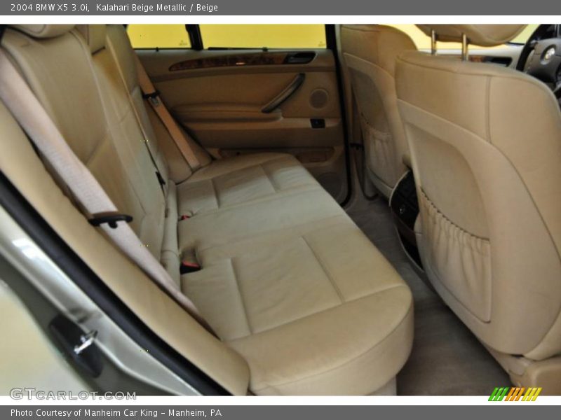 Kalahari Beige Metallic / Beige 2004 BMW X5 3.0i