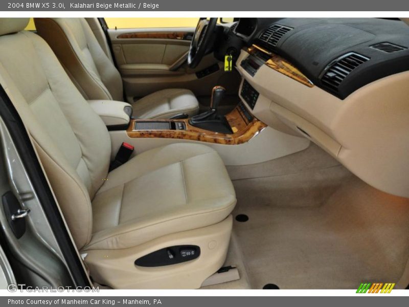 Kalahari Beige Metallic / Beige 2004 BMW X5 3.0i