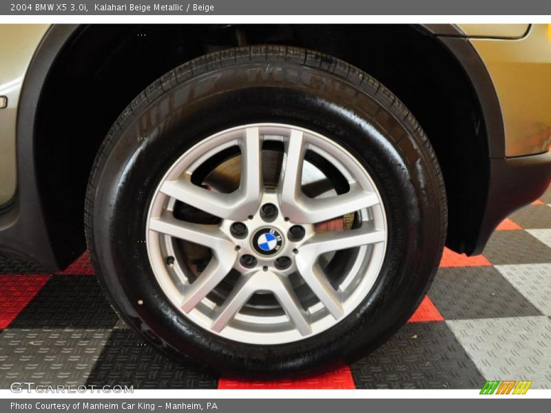 Kalahari Beige Metallic / Beige 2004 BMW X5 3.0i