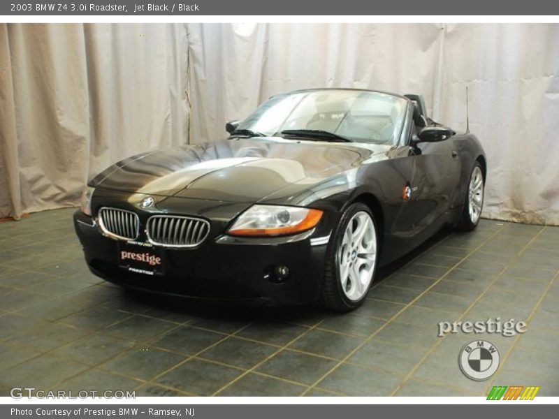 Jet Black / Black 2003 BMW Z4 3.0i Roadster
