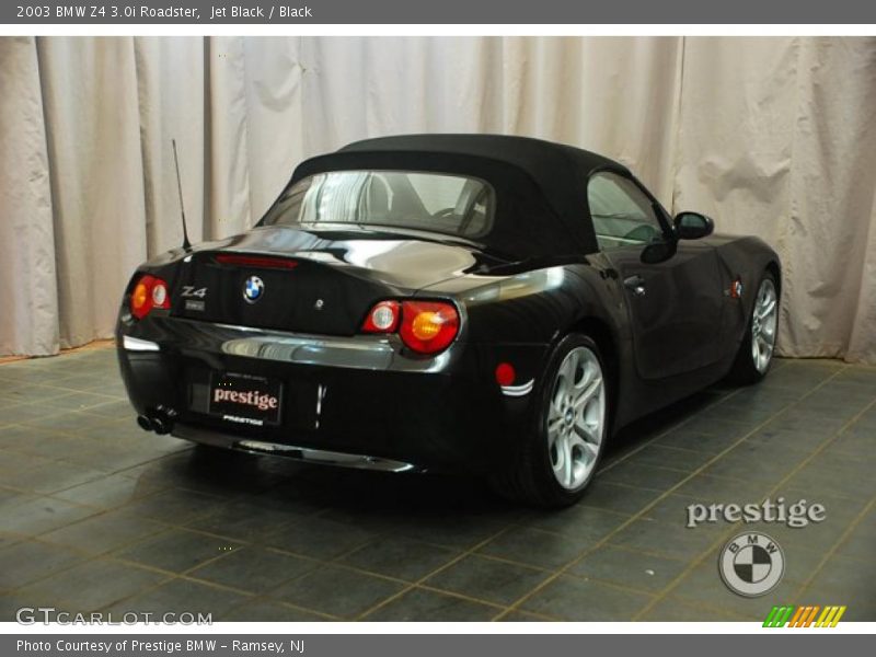 Jet Black / Black 2003 BMW Z4 3.0i Roadster