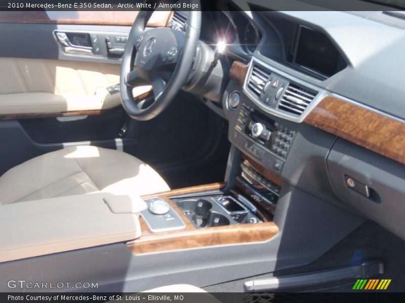 Arctic White / Almond Beige 2010 Mercedes-Benz E 350 Sedan