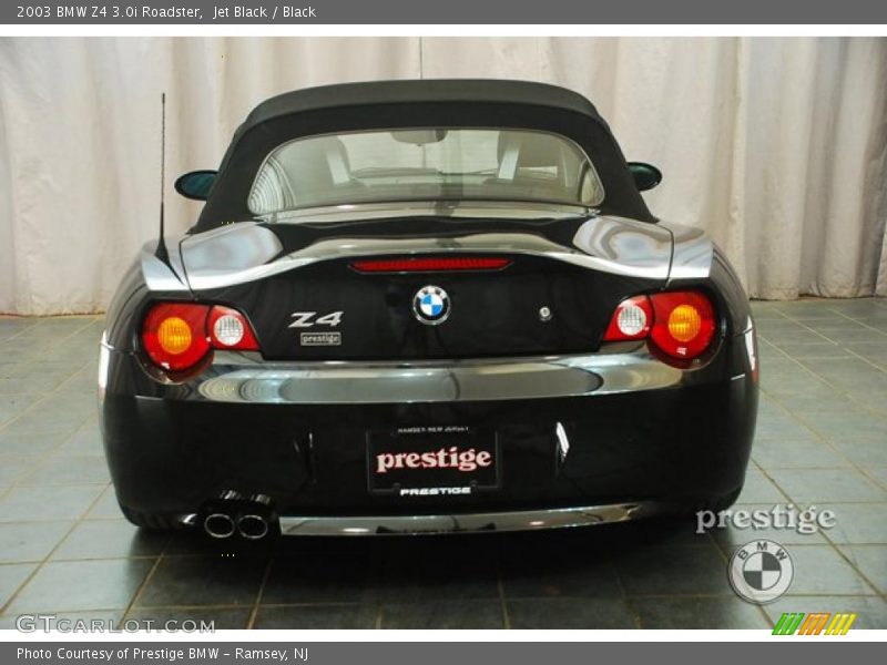 Jet Black / Black 2003 BMW Z4 3.0i Roadster