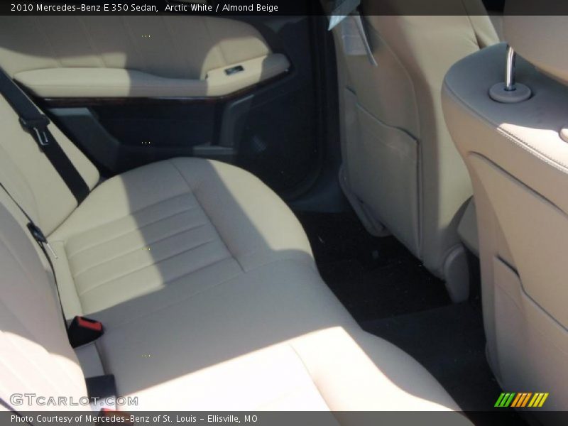 Arctic White / Almond Beige 2010 Mercedes-Benz E 350 Sedan