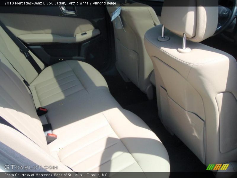 Arctic White / Almond Beige 2010 Mercedes-Benz E 350 Sedan