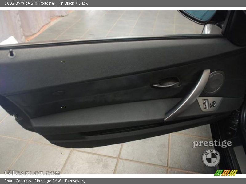 Jet Black / Black 2003 BMW Z4 3.0i Roadster