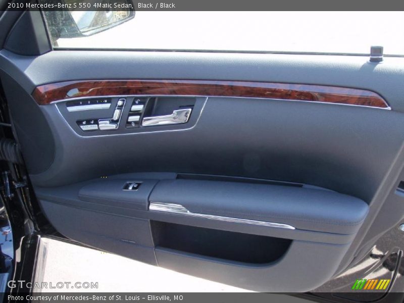 Black / Black 2010 Mercedes-Benz S 550 4Matic Sedan