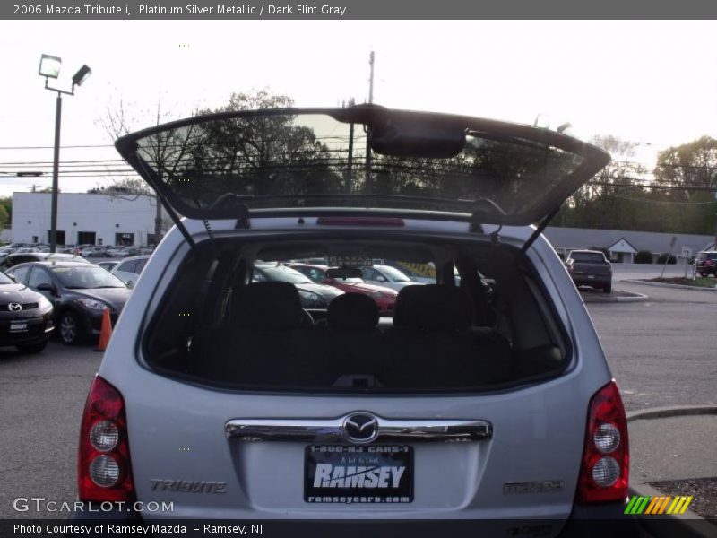 Platinum Silver Metallic / Dark Flint Gray 2006 Mazda Tribute i